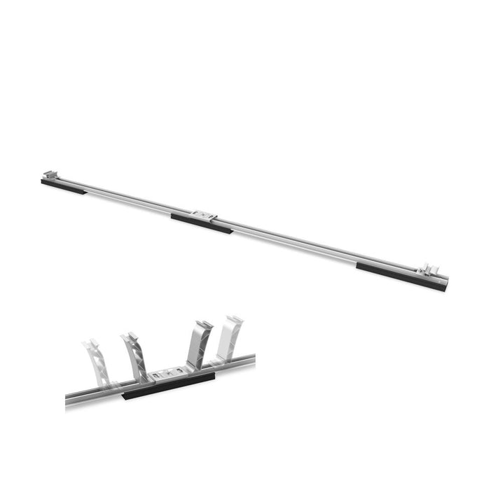 K2 D-Dome 6.10 Base Set L Flachdach Schiene - 2004095